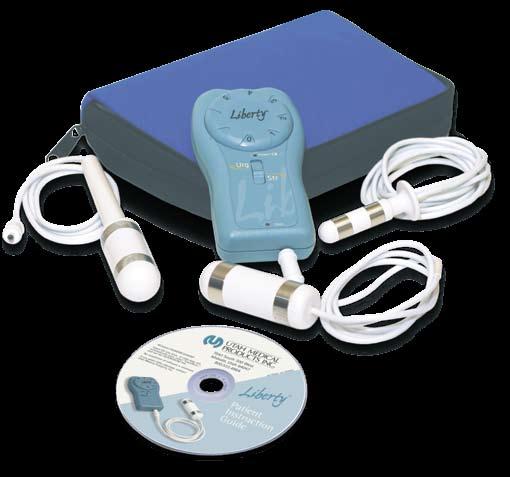 Liberty Pelvic Floor Stimulation A logical first choice for treatment of urinary incontinence Liberty s simplified design exercises the correct muscles and is easy to use, therefore helping increase