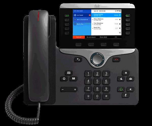 Accessibility Features for Hard of Hearing & Deaf (Cisco Unified 8861 IP Phone) Ring and message waiting indicator