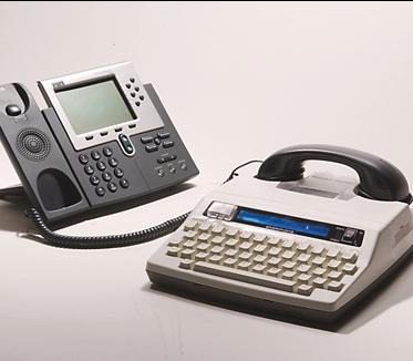TTY Works Over VoIP Support both acoustic or direct connect RJ-11 TTY s from industry leading