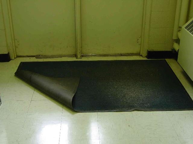Slip, Trip and Fall Hazard PROBLEM Slip: if it is wet outside and the mat is