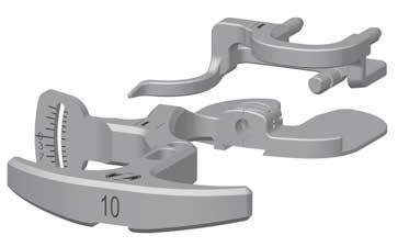 Guide (Fig. 24). Shims can be added to bottom of spacer block to increase the construct thickness and achieve the proper joint tension.