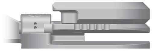 SECTION Spacer Block with Sizer 5 The Spacer Block can be used as a conventional solid spacer block.