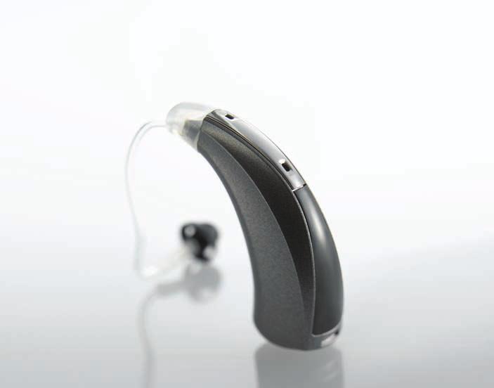 Imagine BTE Imagine Standard Hearing Instruments No buttons + no dials = complete patient satisfaction Inspired by the same award-winning language as our RICs, NuEar s new BTE with React Touch