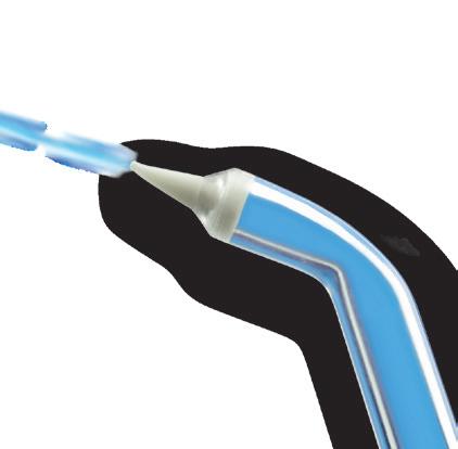 The Water Flosser is an ideal tool for people with implants. Many people with implants have a history of periodontal disease.