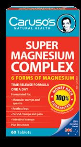 ARTHRITIS PAIN, INFLAMMATION, BONE & MUSCLE HEALTH Super Magnesium Complex For muscle cramps, cardio health and relaxer! Magnesium is needed by every cell in your body.
