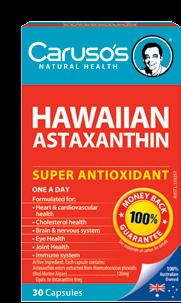 Hawaiian Astaxanthin GENERAL HEALTH & WELLBEING Super antioxidant formula! Scientific research has confirmed Astaxanthin s unique free radical fighting qualities.