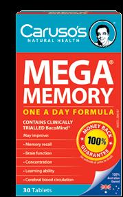 Mega Memory Do you want to improve your memory, concentration and learning ability? Improving the power of your brain You can improve the power of your brain, no matter what age you are.