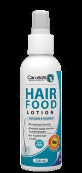 This can leave your hair fragile, brittle and easily damaged. Many people have problems with their hair, that s why Frank Caruso developed his special Hair Food products.