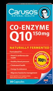 HEART, CIRCULATION & VEINS HEALTH Co-Enzyme Q10 For your heart, cardiovascular system and energy Co-Enzyme Q10 is naturally found throughout every cell of your body and is beneficial in many ways.