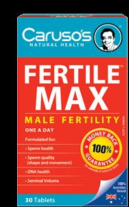 MEN'S HEALTH Fertile MAX Are you planning on starting a family? If you are, healthy male fertility is really important.