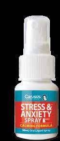 Caruso s Stress & Anxiety Spray helps balance your cortisol levels.