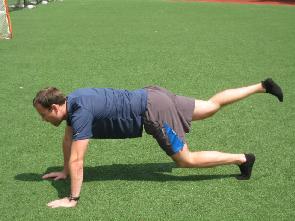 Logistics: Hold the supine plank position for up to 60 seconds.