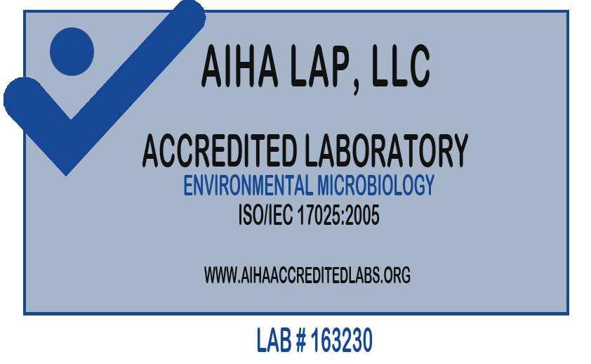CHICAGO INSPECTION AGENCY 815 N SCHOOL ST PROSPECT HEIGHTS, IL 60070 Certificate of Mold Analysis Prepared for: CHICAGO INSPECTION AGENCY Phone Number: (847) 459-9387 Fax Number: (847) 459-9443