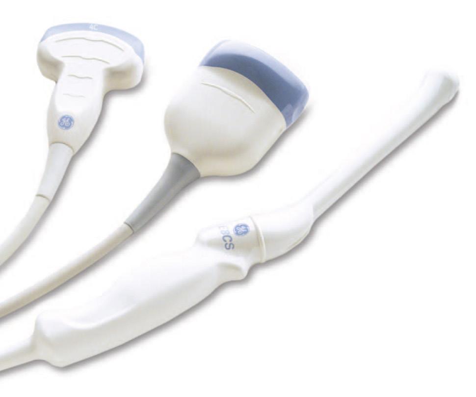 LOGIQ P Series GE Healthcare offers a wide variety of high bandwidth, ergonomic transducers for a broad range of clinical applications empowering you to easily make the most of the advanced