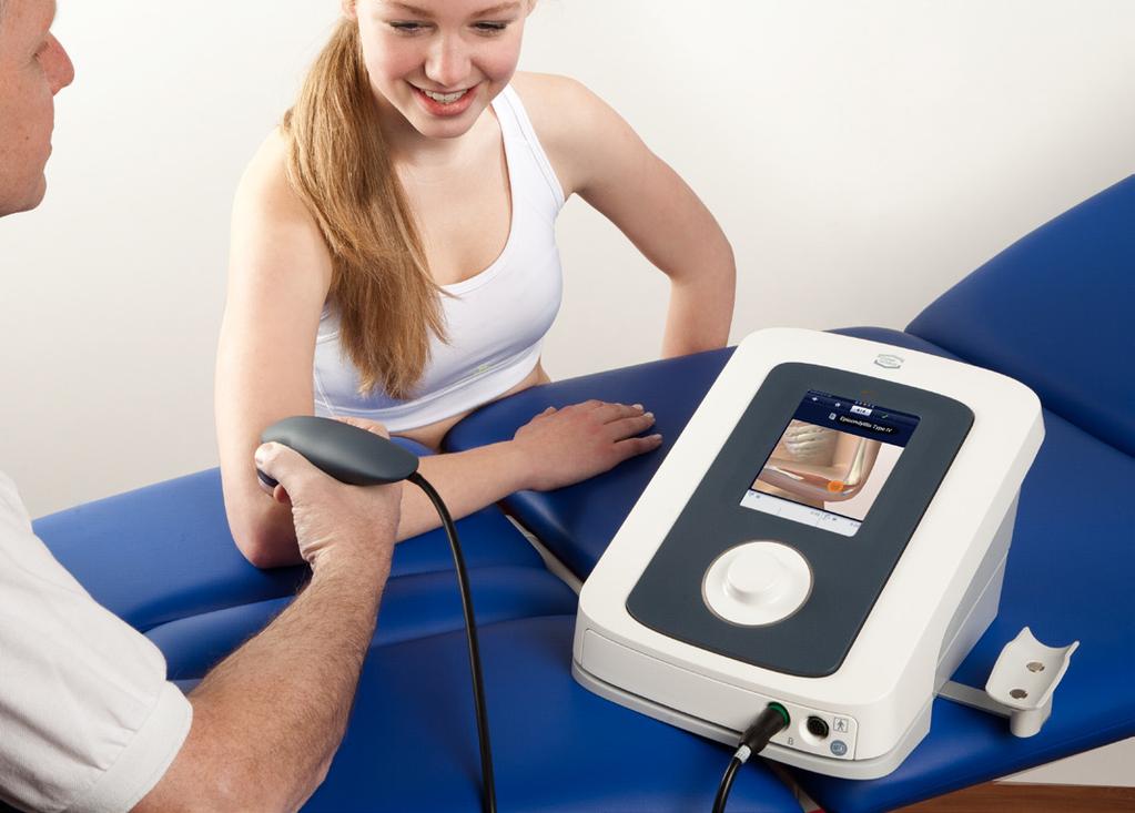 The Sonopuls 490 is the ultrasound therapy device from the Enraf-Nonius 4 series.