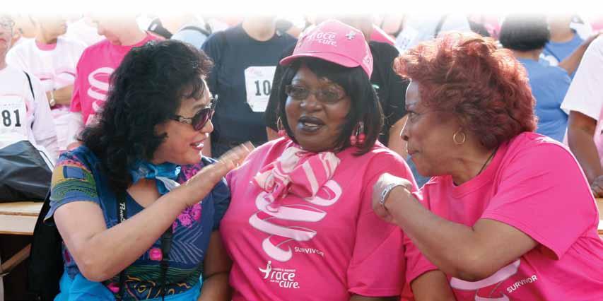 Komen is the world s largest grassroots network of breast cancer survivors and activists in over 120 cities and 200 countries.