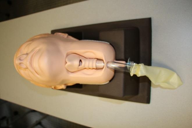 Laerdal Pneumothorax Trainer The Laerdal Pneumothorax Trainer is designed to allow the learner to perform a needle