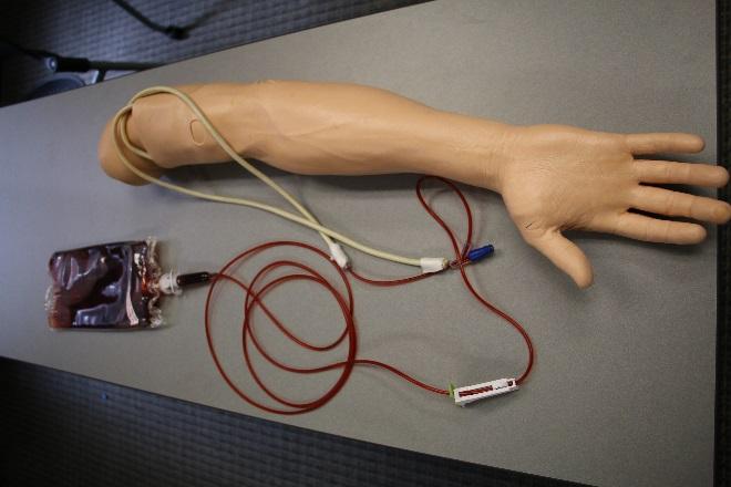Laerdal Multi-Venous IV Arm The Laerdal IV Arm is designed for peripheral intravenous therapy.