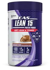 EAS Lean 15 Protein Powder For those who seek to get lean and toned. A 100 calorie serving that helps you meet your lean body goals while providing a great way to help manage hunger.