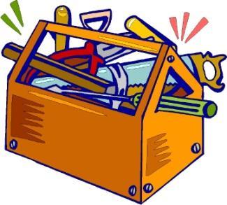 Collecting your tool box Not every tool works for every purpose or person. You need what works for you.