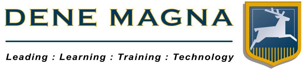 Dene Magna School Mitcheldean, GL17 0DU Tel: 01594 545318 / 542370 Community Partners Programme Autumn 2013 Starting Tuesday 10 September