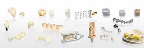CEREC MC X can produce everything the MC can, with the additional capability to mill abutments, surgical guides, bridges and other multiple-unit restorations from a wide range of materials such as