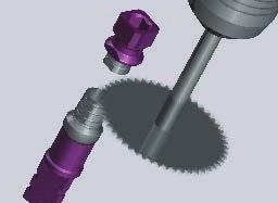 INTERNAL HEX IMPLANT PLACEMENT PROTOCOL TWO-STAGE HEALING OPTION 27 Step 1 - Loading the Implant Cover Screw