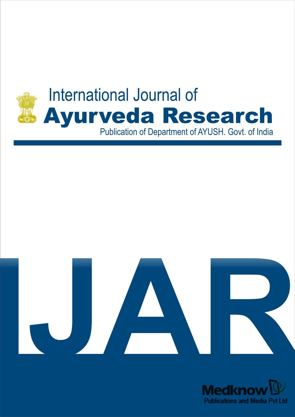 Research Paper on Response of Ayurvedic therapy in the treatment of migraine without aura Vaidya Balendu Prakash, S Raghavendra Babu, K Suresh