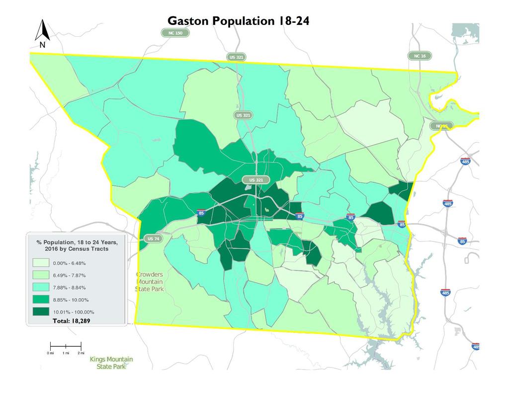 Economy Approximately half of the residents of Gaston County make up its labor, which most recently reported an unemployment rate of 5.3%.