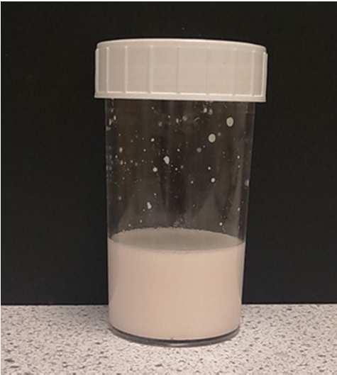 Emulsions Freeze-Drying and Rehydration Droplet size distribution of emulsion (15% wt.