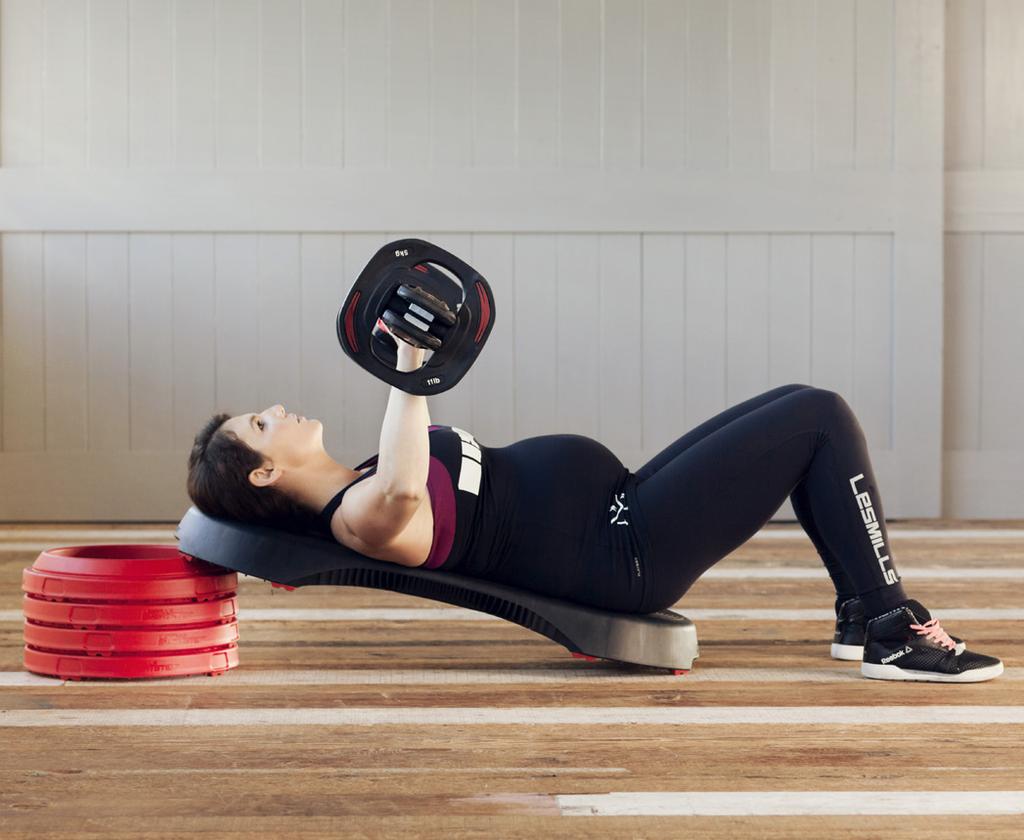 There are some great options to work your abs in 4-point kneeling, supporting yourself on your elbows (ensuring you keep the chest lifted) or rolling over to