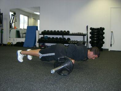 Rest for 2-3 minutes and repeat the circuit 2-3 times. The load on the barbell should correspond to your weakest exercise.