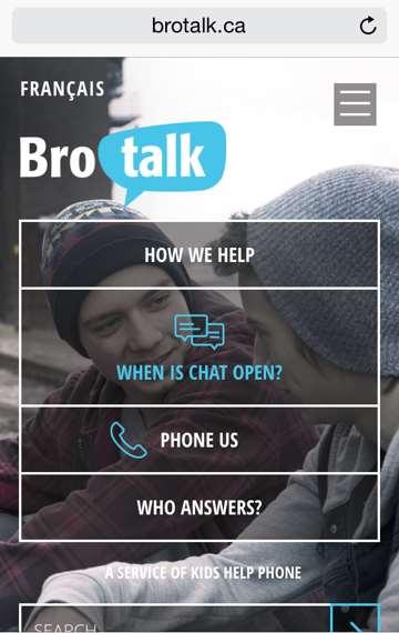 4 Other Initiatives BroTalk: a New