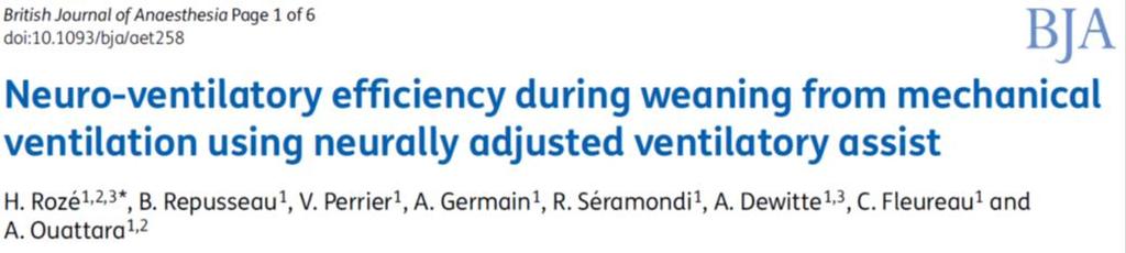 This observational study included 12 patients breathing with neurally adjusted ventilatory assist (NAVA).