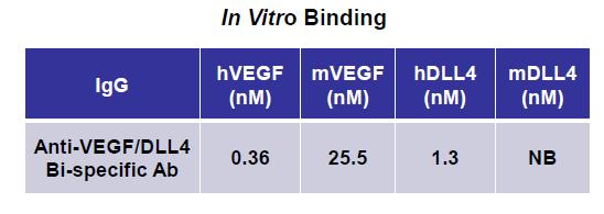 OMP-305B83: High Affinity for VEGF