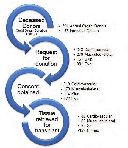 Outcome of Request for Tissue Donation Figure 6.