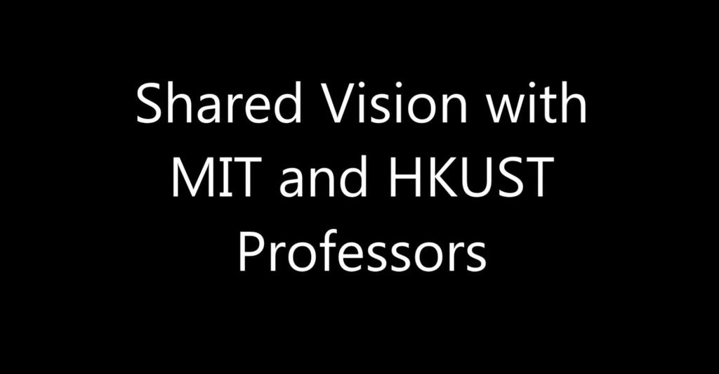 Professors from MIT and HKUST Sharing Our