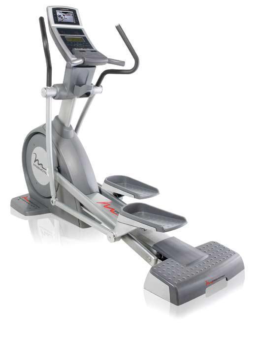 FreeMotion 7.7 Elliptical Resistance 20 levels Max User Weight 350 lbs.