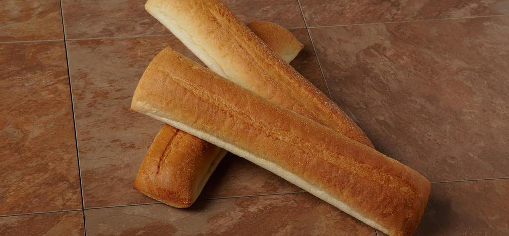 FRENCH BREAD 56122 12 French Roll SL SHELF LIFE AMBIENT: 7 Days SHELF LIFE FROZEN: 9 Months COLOR: Golden Brown TYPE: Hearth Roll SLICE: Hinge Sliced WEIGHT: 7.6 oz. LENGTH: 12.0 CASE DIMENSIONS: 20.