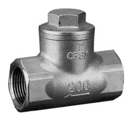 7130 3 - Ideal for compressed air, water or steam - To be installed on compressed air lines to prevent back