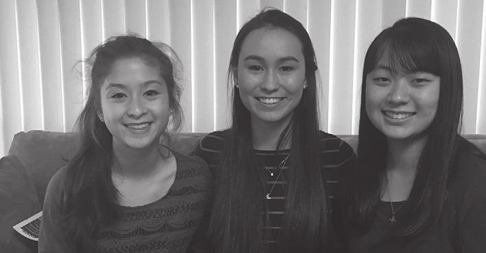 4 The Northern STAR VINCENTIAN STUDENTS DISH OUT SPAGHETTI AND SUPPORT In early January, Chloe Ditka, Audrey Jen, and Eileen Kaniecki, all in their junior year at Vincentian Academy, organized a