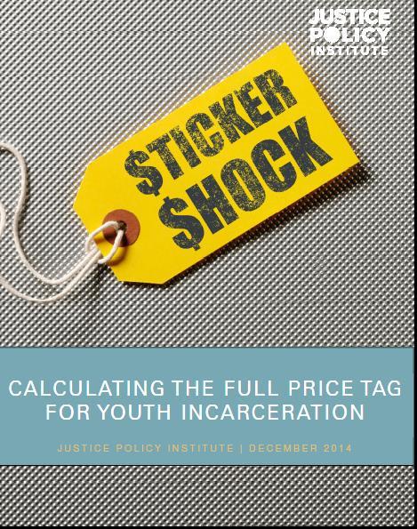 Confinement is Expensive Justice Policy Institute (2014) Direct costs of confinement in the US per youth per year = up to $148,767 Total costs