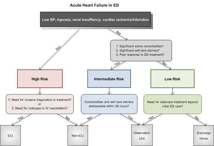 AHF in the ED: Risk Stratification Algorithm From Collins