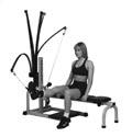 SEATED HIP ADDUCTION Leg Exercises 43 Muscles worked: This exercise will not burn off fat from your inner thighs or make them smaller! There is no exercise that will burn fat from a specific area.