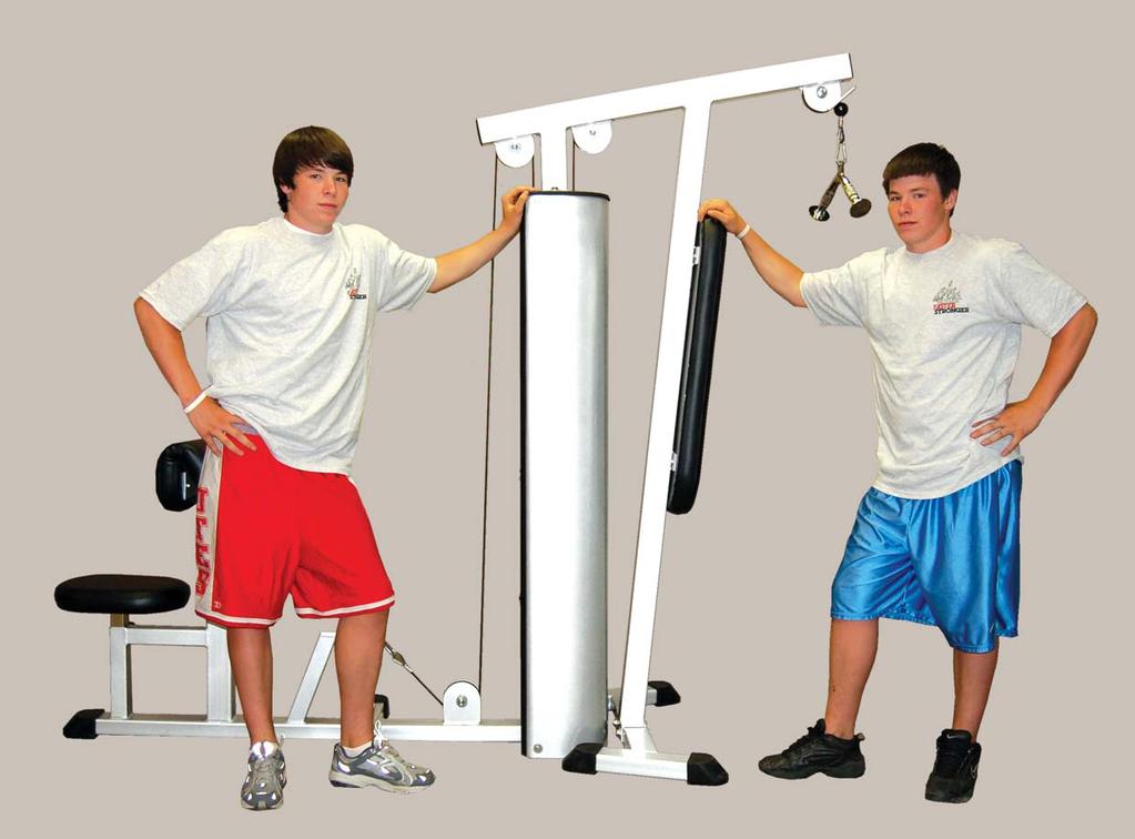 TRAINING & EQUIPMENT The Evolution of Circuit Training If your budget is tight and your weightroom is small, BFS has the solution BY RICH ANDERSON, VICE PRESIDENT, BFS Austin (left) and Chase Taylor