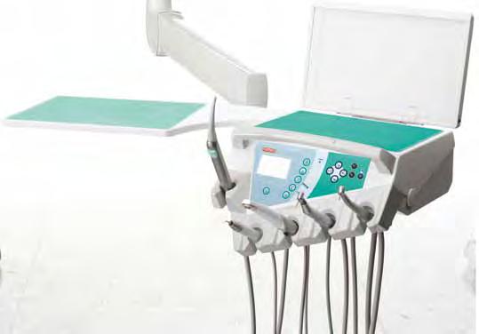 Thanks to an extensive range of perfectly integrated instruments, nthos dental units can be personalised with the very latest technology.