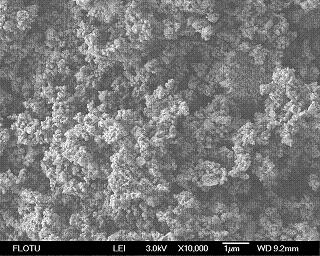 Conglomeration phenomena are detected in the TEM images. From the SEM images, it can be found that the ZnO nano-crystals were micro porous material. Fig.5 TEM and SEM of ZnO 3.