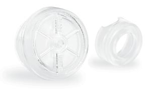 The PMV 007 can also be used off the ventilator. C. PMV 2000 (Clear) Low Profile - Lower Resistance Tracheostomy and Ventilator Speaking Valve 15mm I.D.