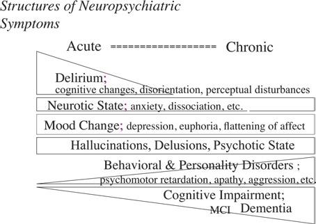 6 K. Miyoshi and Y. Morimura Fig. 2 Structures of the neuropsychiatric symptoms of cerebral disorders apathy, hallucination, delusion, and behavioral disorders.