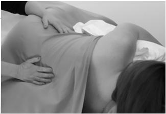 Where to begin a relaxing prenatal massage?